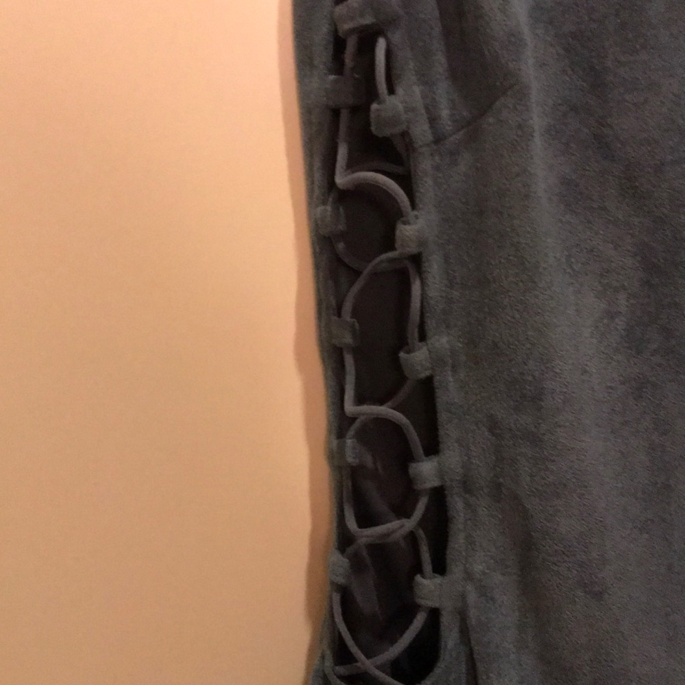 Really cute suede blue dress Windsor - Picture 2 of 6